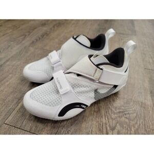 Nike SuperRep Indoor Cycling Shoes White Black CJ0775-100 New Women's Size 8.5
